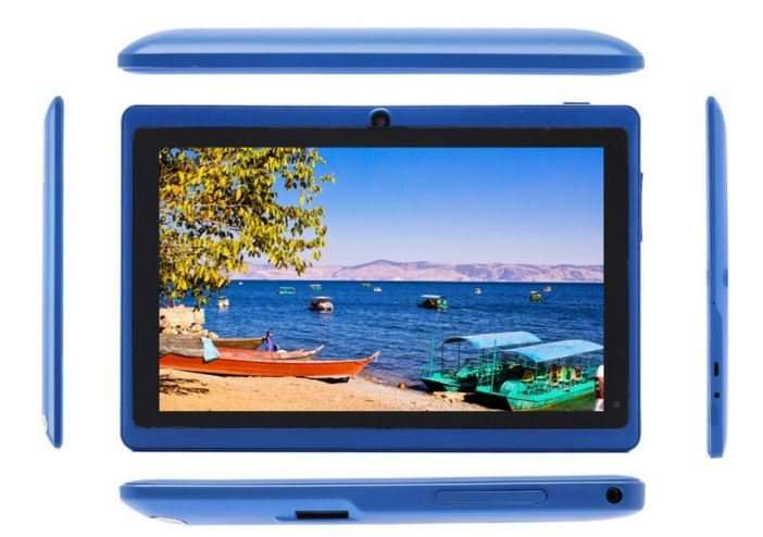 7" Dual Core, Android 4.2., 4 GB, Dual Cameras, Wi-Fi, Bluetooth etc. - Blue