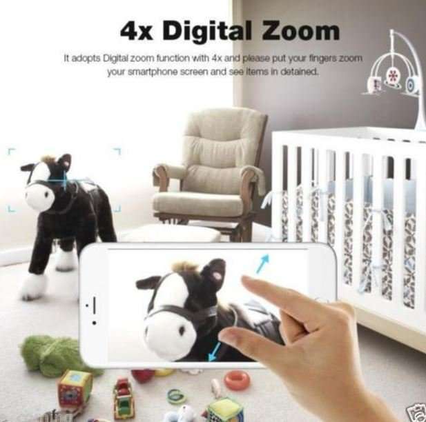 WI-FI Wireless Two-Way Intercom Camera With Motion Detection & Alarm, Support SD Card etc.