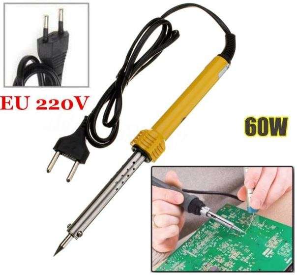 COMBO DEAL - 60W Soldering Iron AC 220V PLUS 32 in 1 Electron Screwdriver Kit