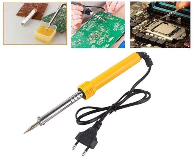 COMBO DEAL - 60W Soldering Iron AC 220V PLUS 32 in 1 Electron Screwdriver Kit