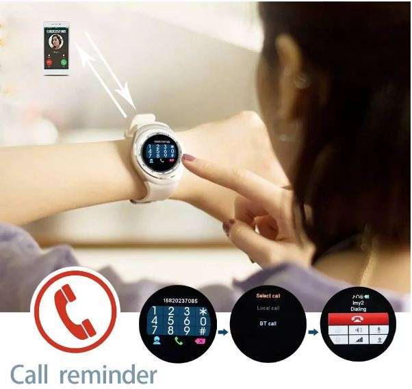 Professional Smart Watch Phone, SIM CARD, Bluetooth, Sleep Monitor, SD Card, Pedometer etc.