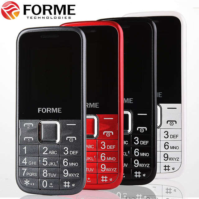 Forme Superslim Dual Sim Phone, Camera, MP3, Bluetooth SMS/MMS FM Radio For The Elderly & Children