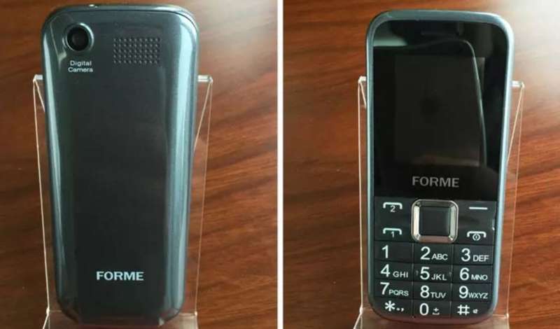Forme Superslim Dual Sim Phone, Camera, MP3, Bluetooth SMS/MMS FM Radio For The Elderly & Children