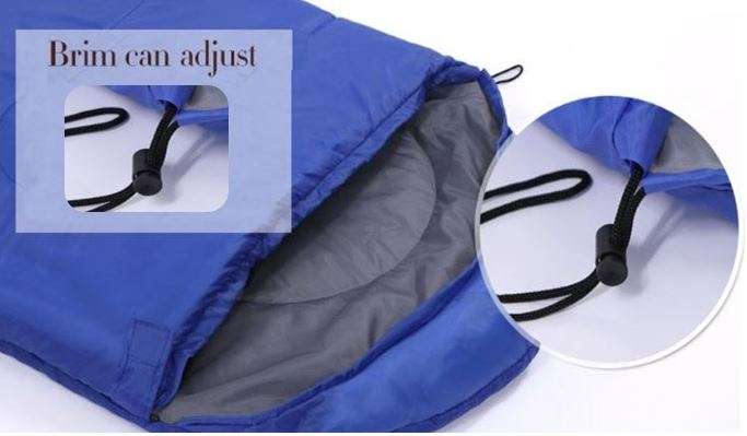 Waterproof, Warm & Lightweight Sleeping Bag PLUS Inflatable Pillow- Travel Light & Sleep Comfortably
