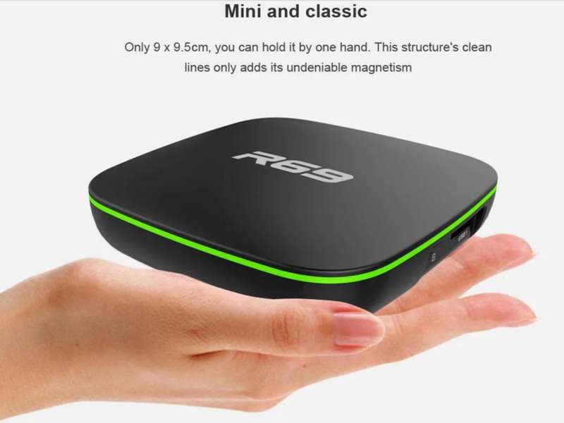 Sunvell R69 Android Quad CoreTV Box & Remote, Ultra HD, 4K - Turns Your TV Into a Smart Media Center