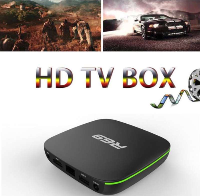 Sunvell R69 Android Quad CoreTV Box & Remote, Ultra HD, 4K - Turns Your TV Into a Smart Media Center