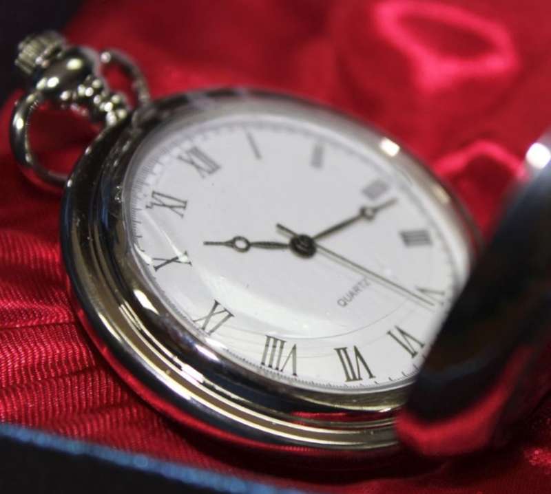 Stunning 1899 One Penny Pocket Watch in a Gift Box