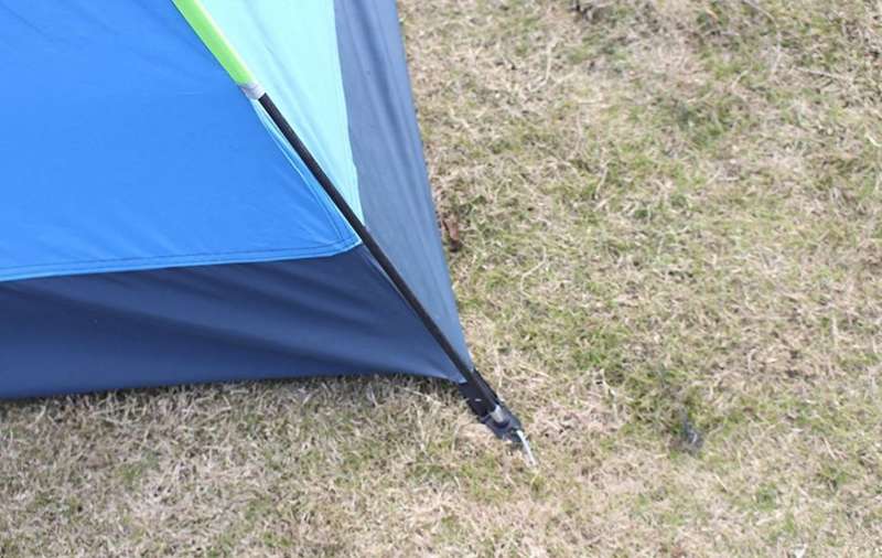 4 Man Tent in Zipper Bag - Lightweight & Easy to Install (200 X 220 X 135 cm)