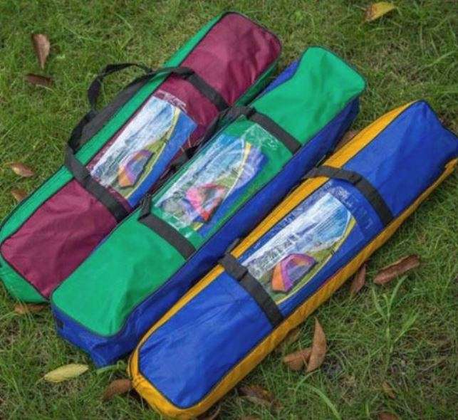 4 Man Tent in Zipper Bag - Lightweight & Easy to Install (200 X 220 X 135 cm)