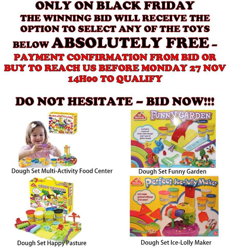 BLACK FRIDAY - WIN ONE GET ANOTHER TOY FREE (READ)  Crying Baby Doll in Swing & Detachable Car Seat