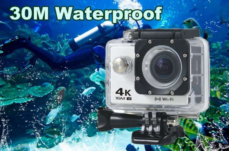 4K Ultra HD WIFI Action Sport DVR & Camera With REMOTE- HDMI, Waterproof, 170 Degree & More