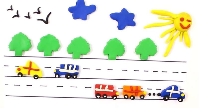 Play Dough Traffic City Set With Accessories - Play While Learning the Responsibility of Road Safe