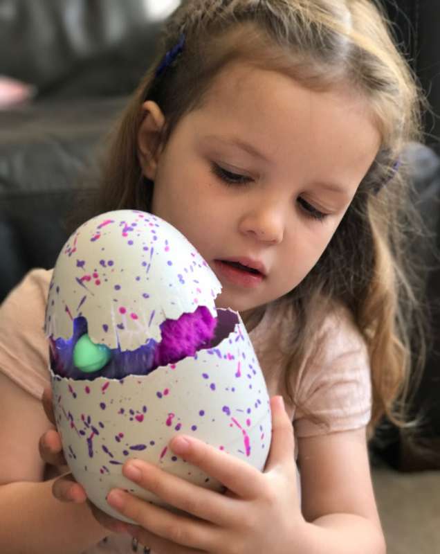 Large Hatchimal Egg - Care for your Hatchimal and he will became alive and your friend