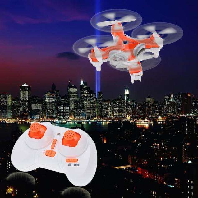 2.4GHZ 6 Axis Mini Remote Control Quadcopter 360° Rotation, LED Lights, 3D Stunts