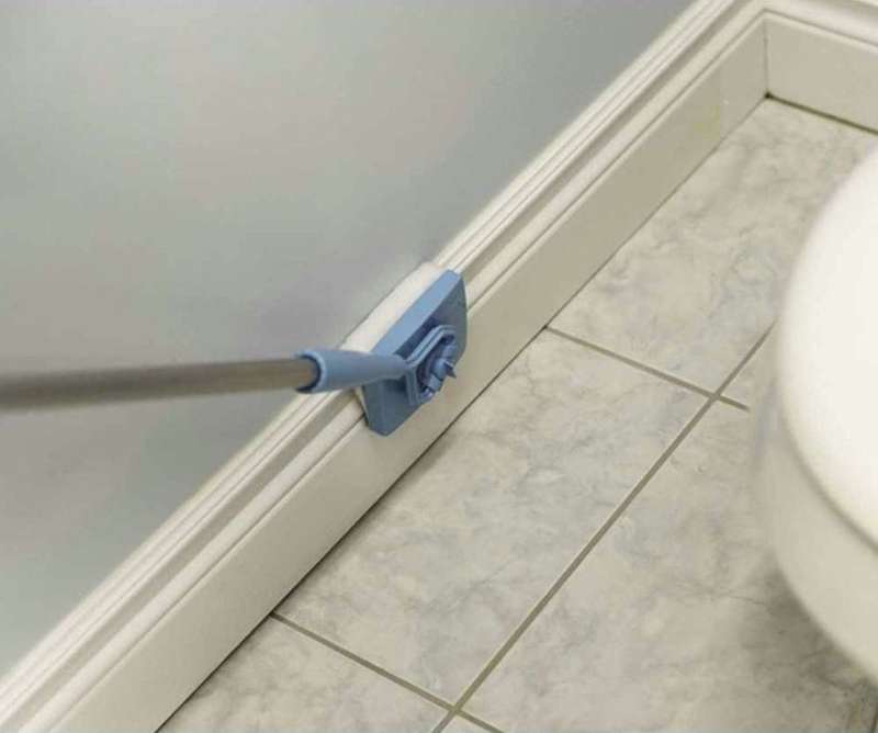 Baseboard Buddy Simply Glide and Dust - Extendable Microfiber Cleaner