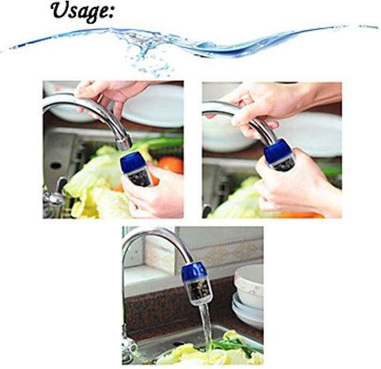 2 X Faucet Water Purifiers, Reducing Chlorine and Removing Impurities in the Water