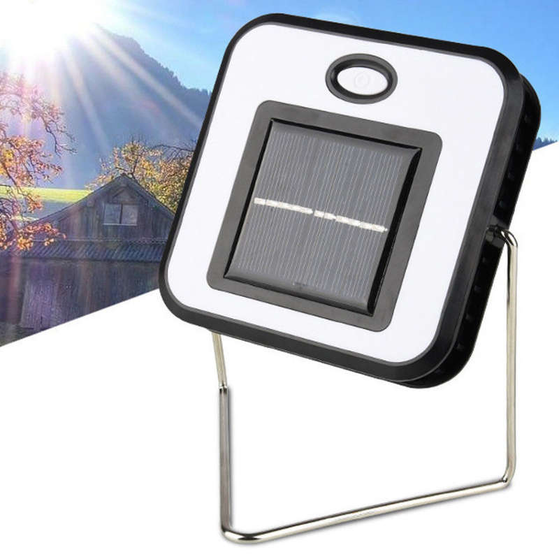 COB LED Solar Power Rechargeable Light & POWER BANK for Charging of Devices, Rotate 360 Degrees