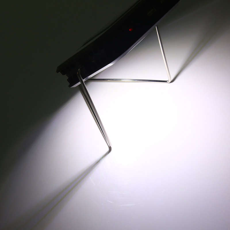COB LED Solar Power Rechargeable Light & POWER BANK for Charging of Devices, Rotate 360 Degrees