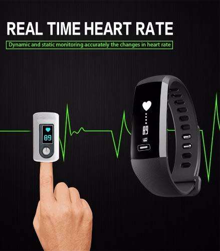 Bluetooth Heart Rate Fitness Smart Watch