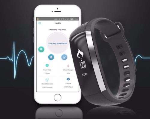 Bluetooth Heart Rate Fitness Smart Watch