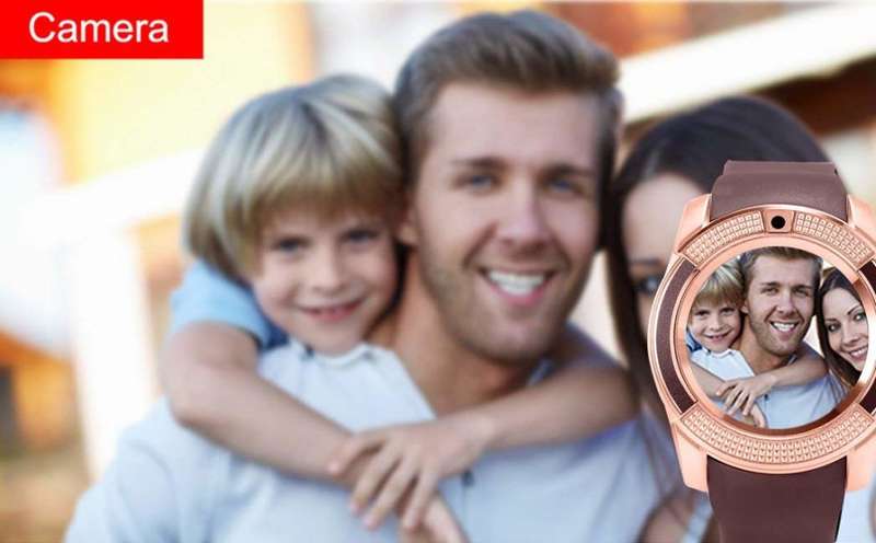 NEW All in One Professional Smart Watch - Phone, Fitness Tracker, Camera, Classy Watch etc.