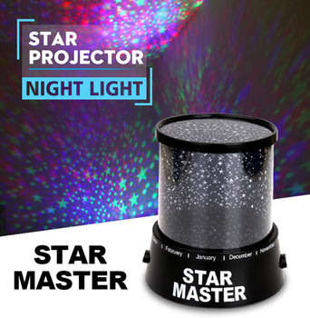 Star Master Projector Light - Put the Universe in your Room, Any Child's Dream