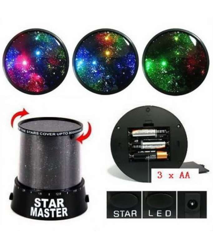 Star Master Projector Light - Put the Universe in your Room, Any Child's Dream
