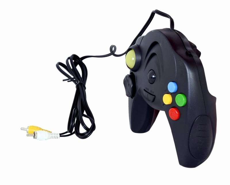 My Arcade 108000 in 1 Game System comes with 108000 built-in games.  Just Plug into TV and play