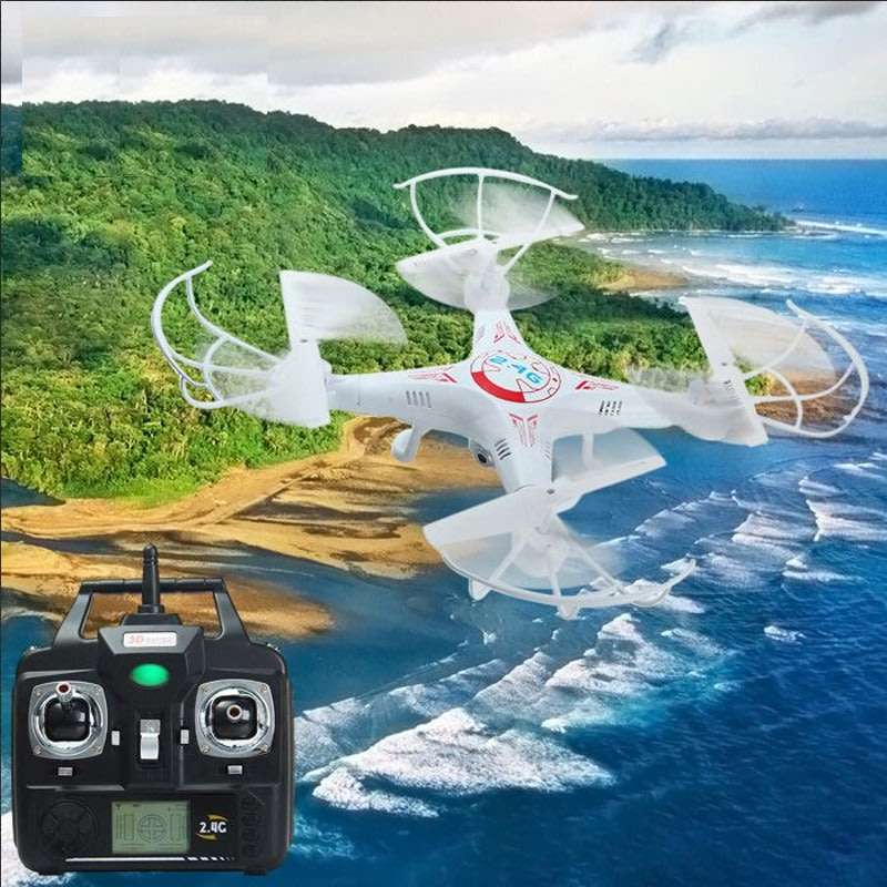 6-Aixs GYRO Remote Control 4CH Quad Copter Drone With LED Lights