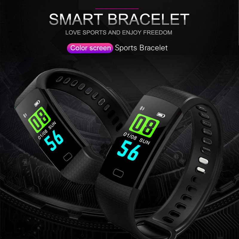 Bluetooth Smart Watch Fitness Tracker - Monitor Heart Rate, Blood Pressure, Blood Oxygen, Calories