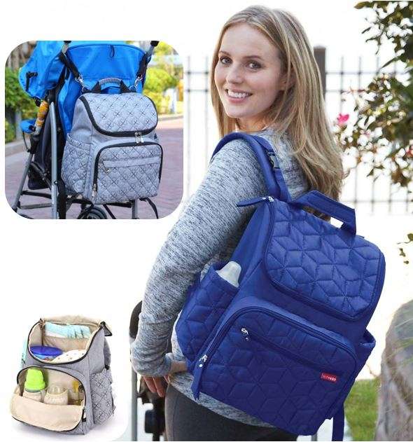 The Ultimate Hands-free Nappy Backpack Bag