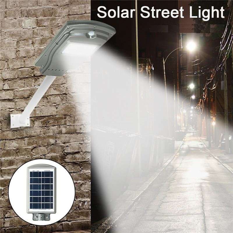 40 WATT LED SOLAR Street or Wall Light, PIR Motion Sensor, Waterproof with 3 Lighting modes