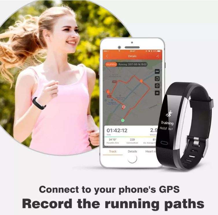 Professional Fitness Smart Watch - Monitor Heart Rate, Blood Pressure, Blood Oxygen, Exercise Mode