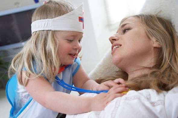 Children's Doctor's Medical Kit with lights & sounds, convenient and Compact in a Carry Case