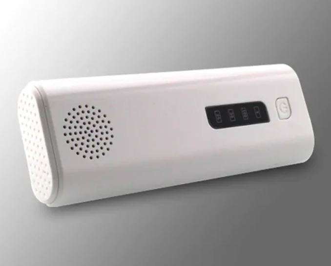 3-in-1 5200mAh Power Bank, Bluetooth Speaker & Flashlight, USB Interface for Charging of Devices