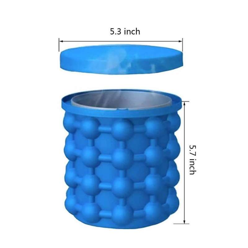 The Revolutionary Space Saving Magic Ice Cube Maker Genie