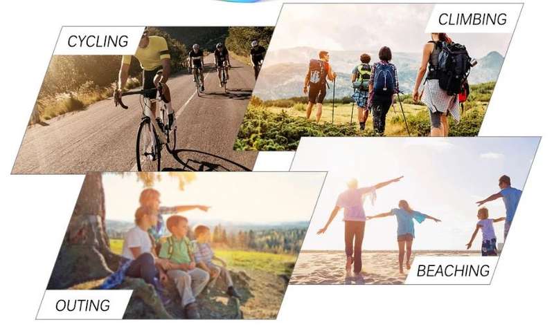10 Piece Polarized UV400 Cycling Sunglasses with 5 changeable Lenses