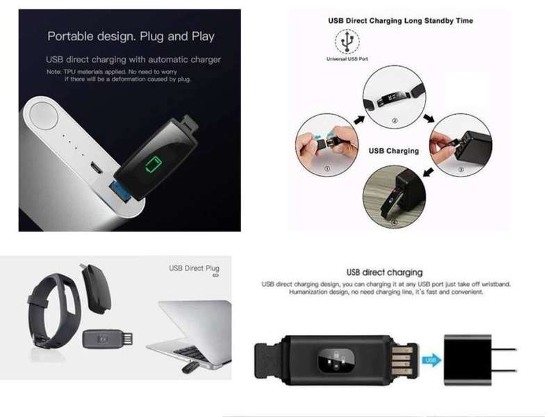 Bluetooth Health Smart Watch - Monitor Heart Rate, Blood Pressure, Blood Oxygen, Calorie, Distance