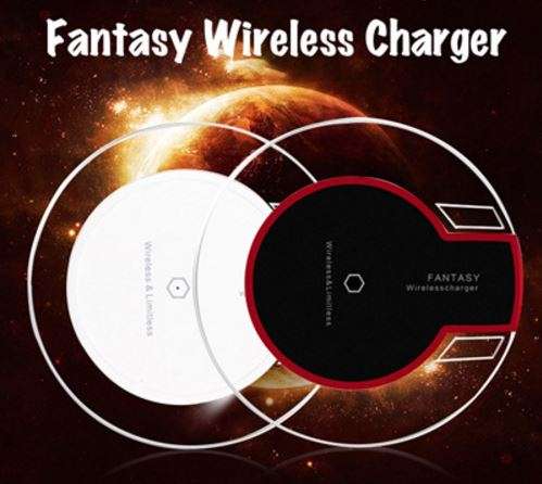 Wireless Charger for all QI Compliant Phones & Devices with USB Port