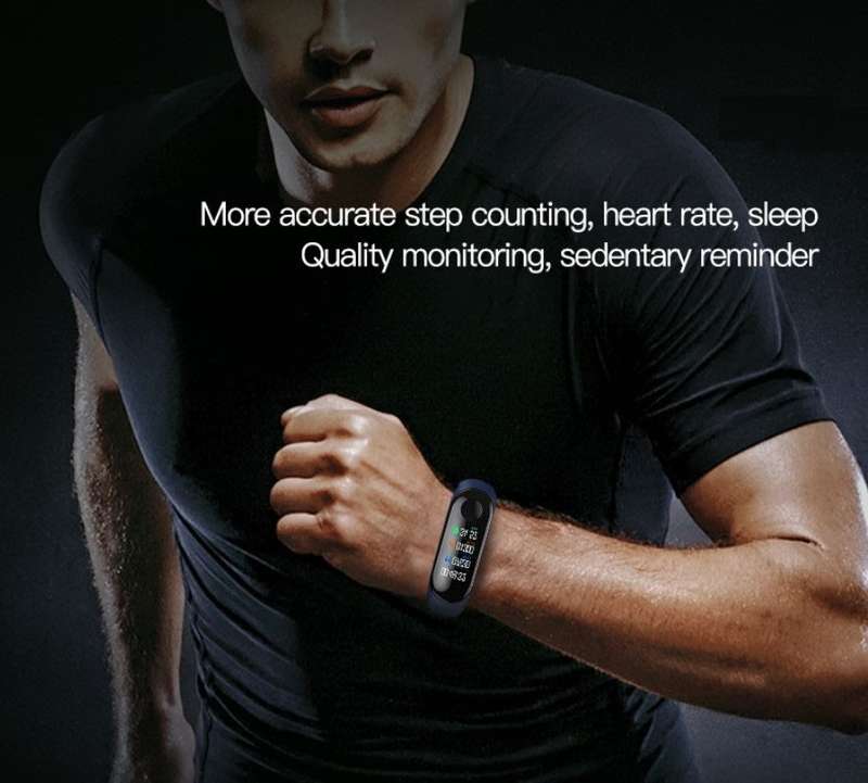 Bluetooth Fitness Tracker Smart Watch - Monitor Heart Rate, Blood Pressure, Blood Oxygen, Pedometer