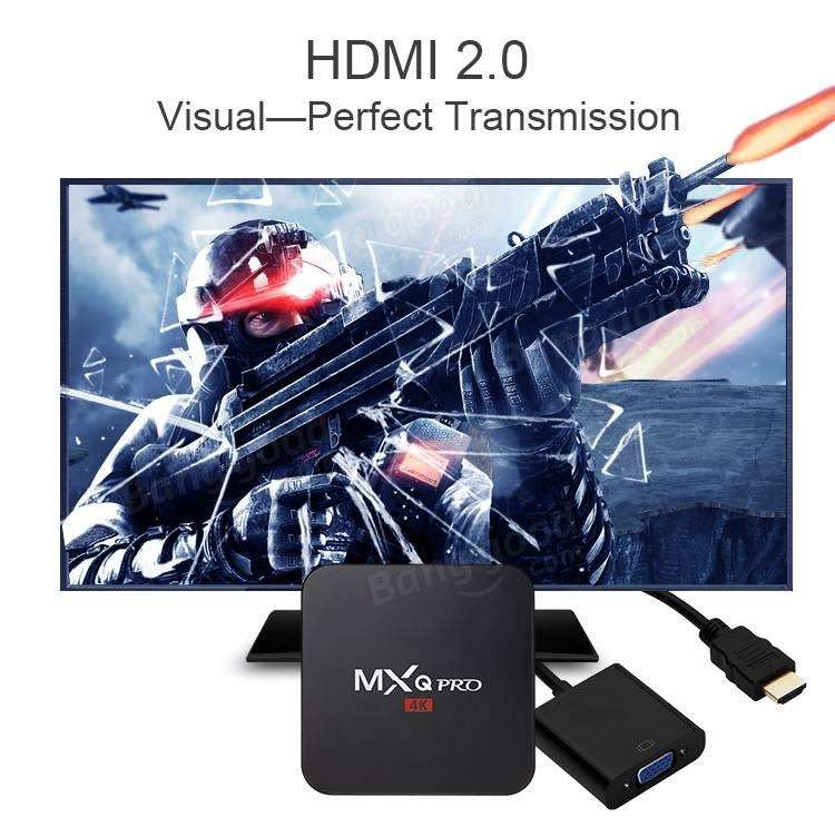 MXQ-PRO 4K TV Box - Pre-loaded DSTV Now, Supersport, Showmax, Netflix, Miracast, Kodi