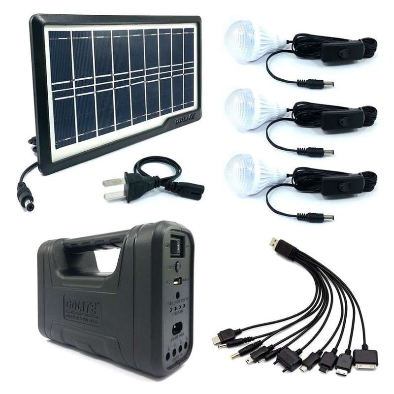 SOLAR Lights and Power System - Say goodbye to the dark times and use the power of the sun