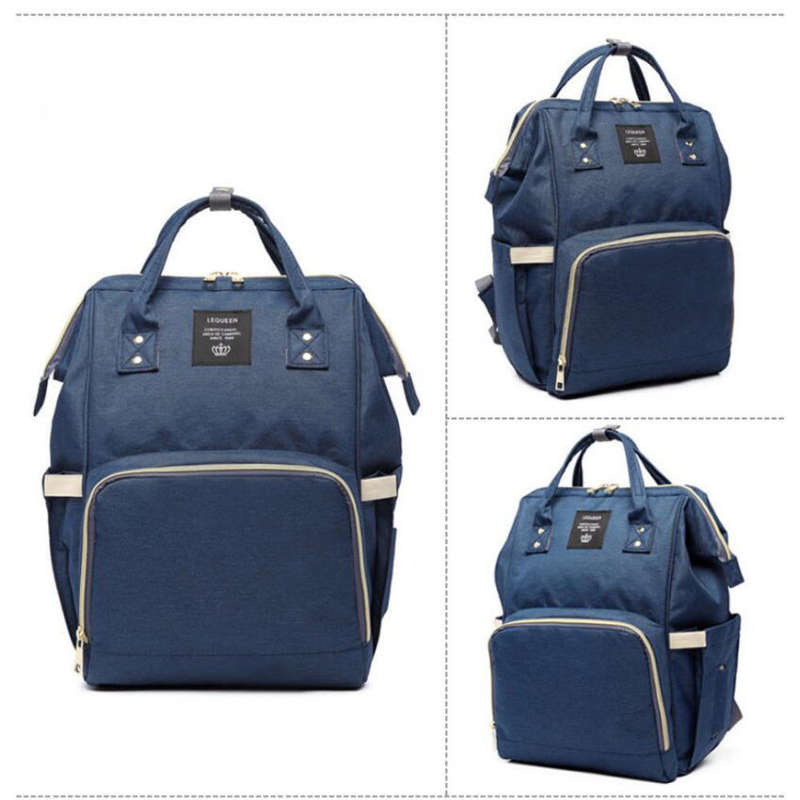 Large Capacity Baby Backpack Bag with insulated bottle pockets