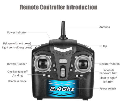 X10 Space Explorer Remote Control Drone 2.4GHz 4.5CH with an Awesome 50cm Wingspan