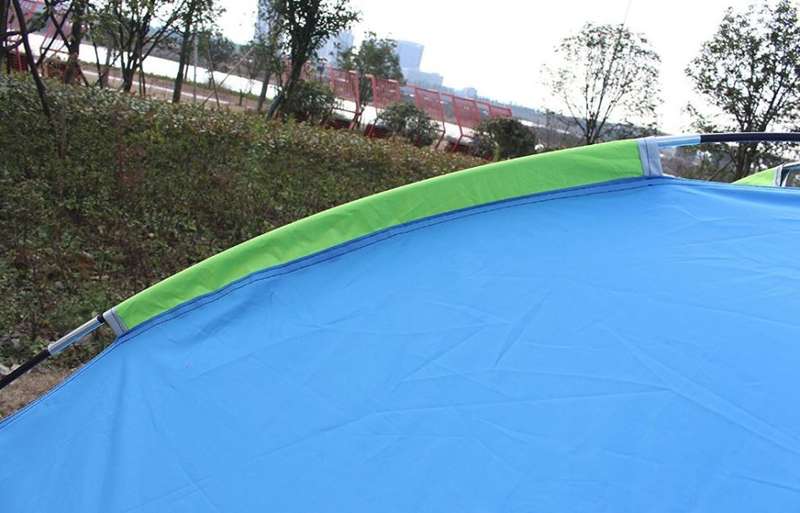 4-Man Tent in Zipper Bag - Lightweight & Easy to Install 200 x 220 x 135cm