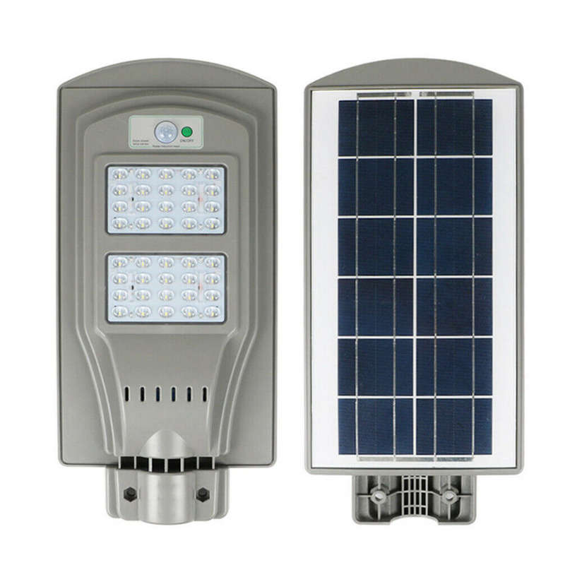 60 Watt LED SOLAR Street Light, PIR, Motion Sensor, Waterproof with 3 Lighting Modes