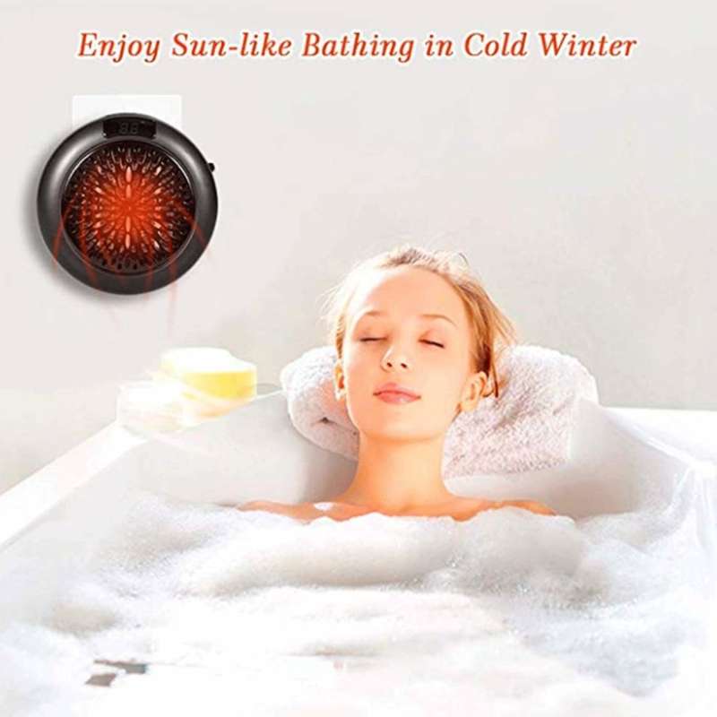 Mini Electric Wonder Heater Pro  900W, Adjustable Temperature, Digital LED Display, Rotates 180°