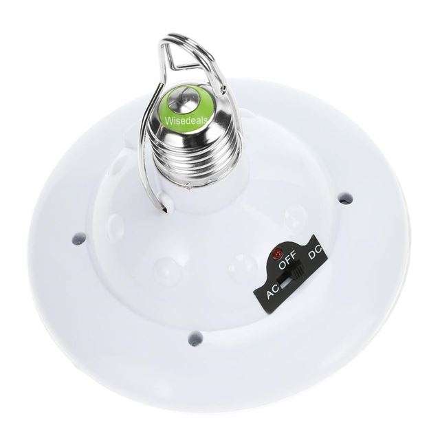 AC/DC Emergency Light & Remote - Turns on Automatically With Power Failure