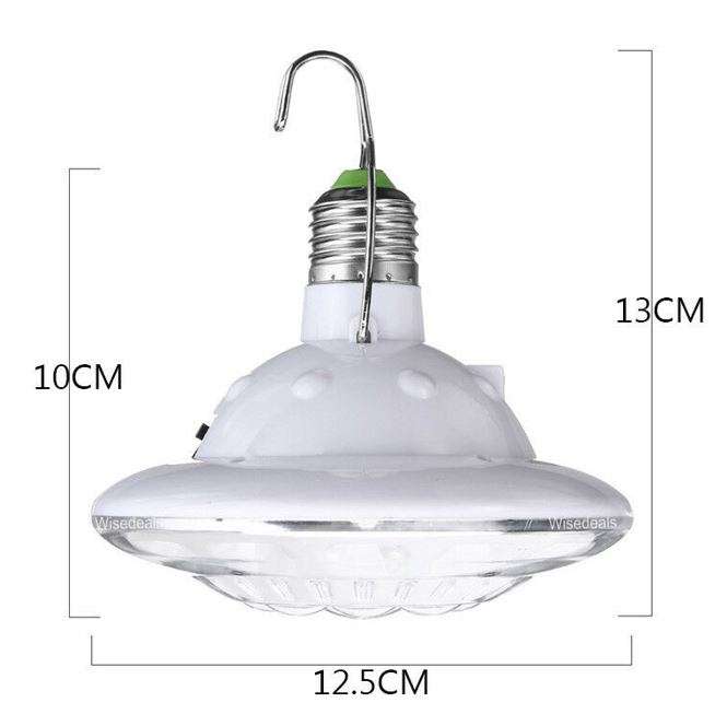 AC/DC Emergency Light & Remote - Turns on Automatically With Power Failure