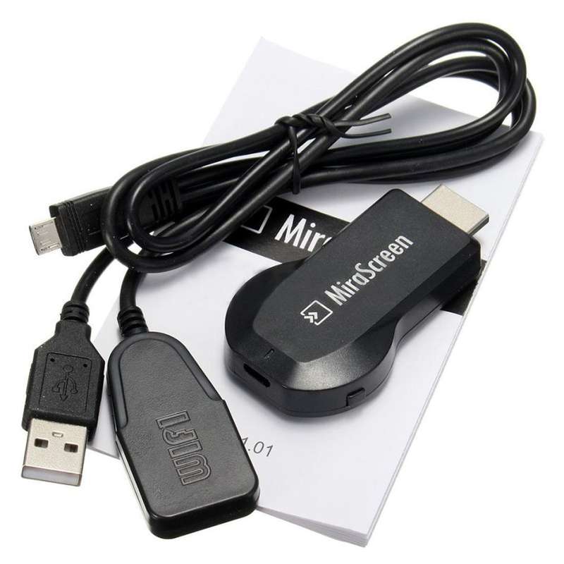 Full HD Mirascreen WIFI Display Dongle - Cast from Phone to Big Screen